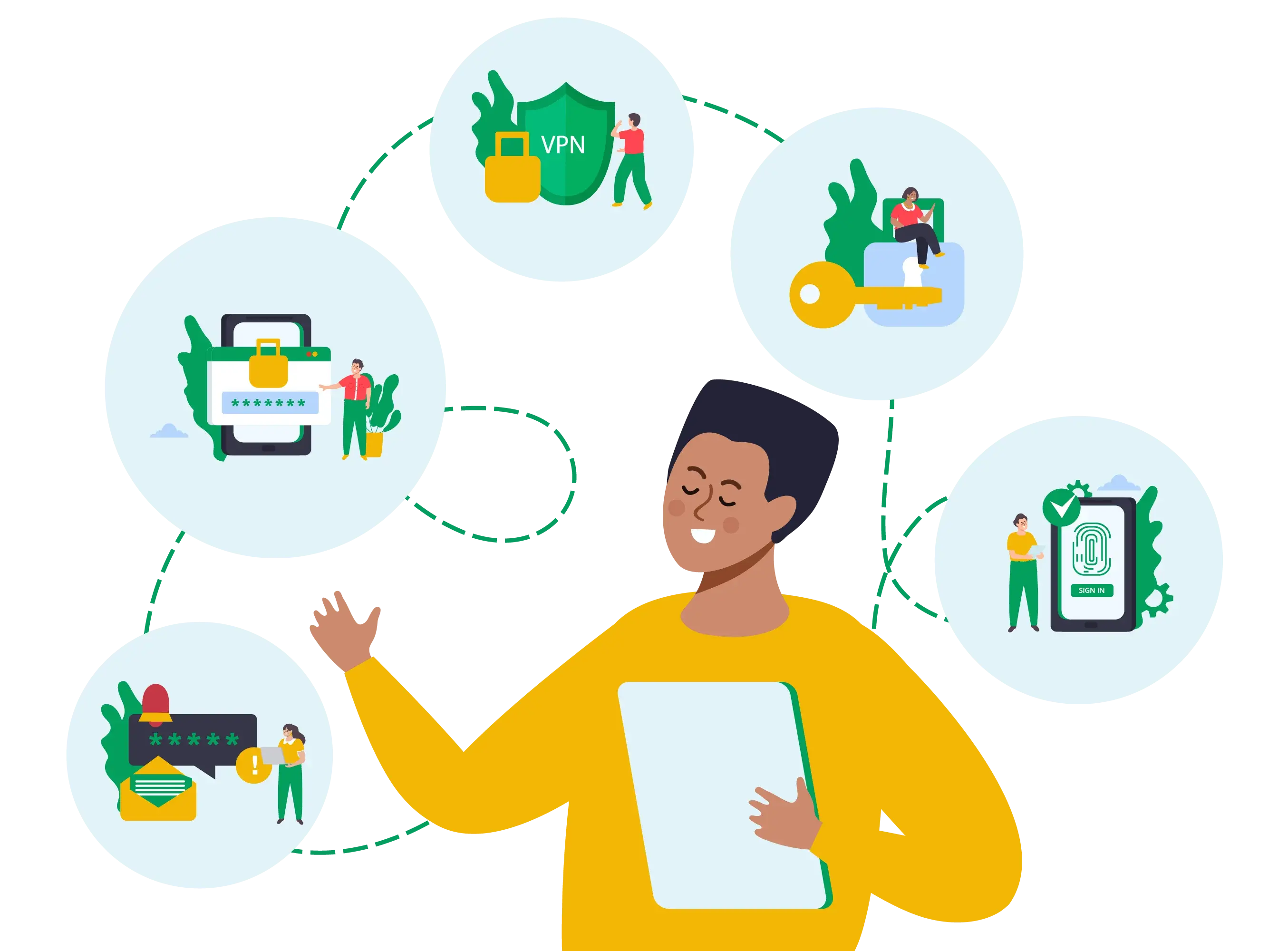 Online Advertising Illustration